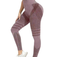 (L, Peach) Luveon Leggings 3D, Slimmove Anti Cellulite High Waisted Compression Yoga Pants