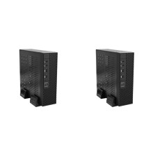 2X M06 Desktop Case -ITX PC Chassis Versatile and Efficient Industrial Control Case with Foot Stand