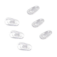 75 Paare Silikon Brillen Nasen Pads Oval Druck Auf