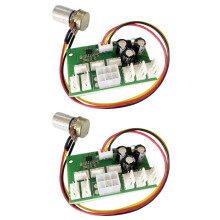 2X Computer Case Miner Fan Speed Controller 8-Channel Fan Hub PWM High-Power Violent Fan Controller Fan Speed Governor