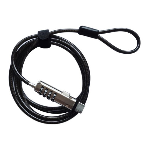 2X Security USB Password Anti-Theft Lock, Used for Anti Theft Function  Laptop, Tablet, Projector, TV 1