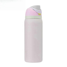 32 oz Owala Urban Outfitters Exclusive Tied and Ture FreeSip Blue Bow Bottle 23