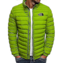(3XL, green) Autumn Winter Men Down Jacket Cotton Soft High Quality Man Down Jackets Leisure Male Clothes Coat