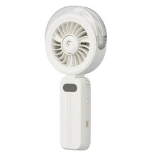 (white) Water Cooled Spray Fan, 5-gear Wind Speed Adjustment, Low Noise, Humidification and Water Supplement,