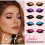 (Gold) A pair Lazy Eye Shadow Eyelash Patch, Eyeshadow Eyelashes Makeup Stickers 5