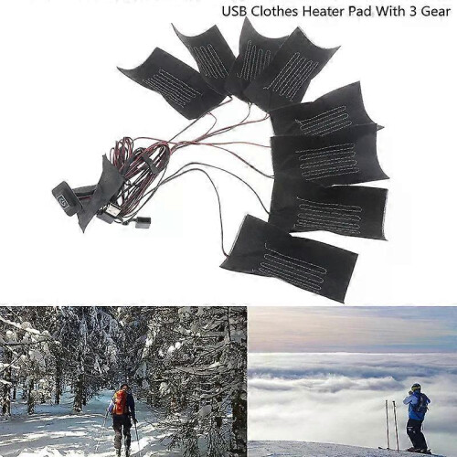 Portable USB Heating Pads for Cold-Weather DIY Apparel 2