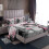 (137*190*36cm, shape 4) Gothic Skull Sheets Red and Black Skull Sheet Set 1