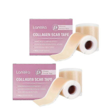 (2pcs) Collagen Scar Tape For Face, Silicone Scar Sheets For Face Wrinkles_qlsg