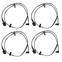 4 Stück PCIe 6 Pin 1 Bis 3 IDE Netz Teil Kabel Modulares Netz Teil 4 Pin Peripherie Gerät für AXi Serie AX1500I AX1200I