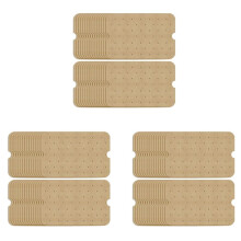300 Stücke Heißluftfritteuse Papier Luftloch Heißluftfritteuse Pergamentpapiereinlagen für Foodi FG551 Heißluftfritteuse Zubehör
