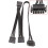 2X 5Pin to 3 Port  Peripheral Power Supply Cable for Enermax Modular PSU 4