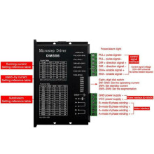 2X Digital Stepper Driver, Dm556 Motor Driver är Lämplig för Nema 23, Nema 24 och Nema34 Stepper Motors