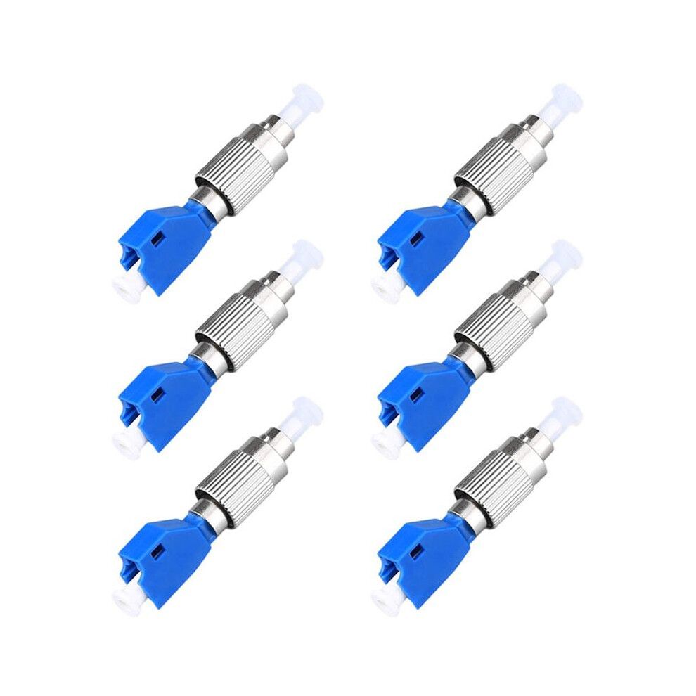 Photos - Laptop Bag 6Pcs Visual Fault Locator Adapter, Hybrid Fiber Optic Connector Adapter,Single Mode 9/125Um FC Male to LC Female Adapter