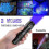 Super Bright 120000lm Uv Torch Ultra Violet Flashlight Blacklight Light Lamp Led Torch Light 4
