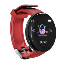 Montre connectée D18S BT4.0 avec suivi du sommeil et de l'activité physique, étanche, écran amélioré de 1,44 pouce