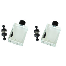 2Piece Puzzle Ferrofluid Magnetic Display / Ferrofluid in A Bottle