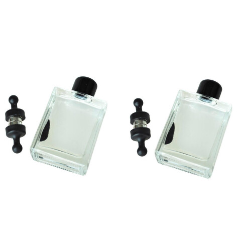 2Piece Puzzle Ferrofluid Magnetic Display / Ferrofluid in A Bottle