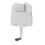 NES Home Dual Flush Concealed Cistern and Painting Round Chromed Flush Plate 2