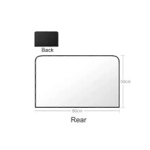 (1PCS Back) 1 Pair Strong Magnetic Sunction Sunshade Double Sided Magnetic Car Curtain Opaque Car Sun Shade Summer Sun Protection