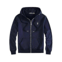 (S, 225) Men's Embroidered Polo Hoodie Set with Fleece Jacket and Cardigan_qlsg