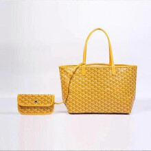 (large, Yellow) Women's Classic Checkerboard Printed Tote Bag Large Medium Small Capacity Shoulder Bag for Daily Use Travel