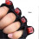 (red) DJ Laser Gloves for Performances - Rechargeable Green LED Mechanical 1