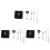 3X Clock Movement Mechanism with Silver Hour Minute Second Hand DIY Tools Kit 1