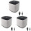 3X  Desktop Speaker USB Powered and 3.5mm Audio Input Wired Computer Audio for PC/ Phone and Tablet Computer 1
