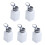 5X 200ML Capacity Liquid Oil Alcohol Dispenser Clear Bottle Container 1