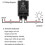 12V/24V/48V/72V DC RF Wireless Remote Switch 40A Relay 328ft Range for Motor Control 1