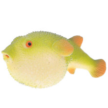 Educational Toys Kids Novelty Stress Toys Green Puffer Toy Funny Squeeze Balls Green Puffer Fish