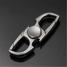 (Black) Durable Hand Spinner Toy Fidget Pocket Toy for Adult Students Anxiety Relief