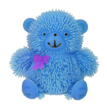 Squishy Toys 9cm Novelty Flashing Puffer Cute Bear Squidgy Sensory Toy Activity And Play Ball New Arrival