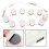 LED makeup  light suction cup installation dressing table dressing table light HB016 (Only light bulbs) 3