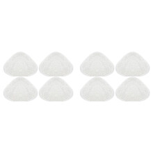 8PCS Steam Mop Pads for Vileda  Vacuum Cleaner Washable Reusable Triangle Mop Pad Cloth Cleaning Floor Tool
