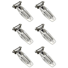 6X Stainless Steel Container Door Hinge Refrigerated Cold Store Compartment Fitting Truck Van Express Car Part