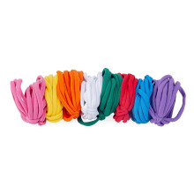 (Style A) 96/192Pcs Elastic Rope for Cup Coasters Handmade Craft Elastic Bands Colorful Elastic String Finger Stress Relief Toy