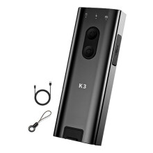 (Black Red Laser) Rechargeable EDC Flat Flashlight Fast charging, strong magnetic base, hands-free lighting. Car Repair & Workshop Lighting