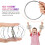 2025 Flow Rings Toys 3D Arm Spring Magic Flow Ring Stainless Steel Multi Sensory Educational and Interactive Spring Toy 3