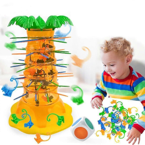 Wabjtam Children Interesting Intelligence Toys Turn Monkeys Down Monkey Tree