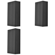 3X Behuizing voor Elektronische Behuizing, Projectdoos van Aluminiumlegering, Doe-Het-Zelf Zandzwarte Behuizing, Elektronische Beschermhoes
