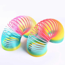Rainbow Toy 2 Pack 8.5cm Bright Colors Durable Design for Kids Motion Play