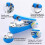 Ycolew Mini Cordless Sewing Machine Portable Fabric Craft 6