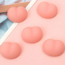 Squeeze Fidget Peach/Butt1/5/10PCS Gyorsan visszapattanó, Squeezable Dekompressziós Játék Szenzoros Ujj Stressz Játék Rózsaszín Új