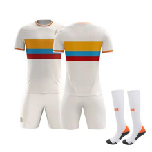 (with socks, #24) Colombia National Team Centennial Edition Soccer Jersey and Shorts Set