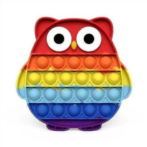 Colorful Owl Stress Relief Toy
