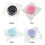 (Pink) Pink cookie shaped squishy stress relief toy with sandwich simulation 1