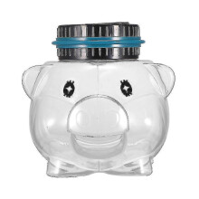 (Dollar) Piggy Transparent Electronic Counting Piggy Bank Piggy Bank With Automatic Lcd Display Large Capacity Digital Counting Money Jar