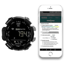 (Red) Military Rugged Smartwatch 12 Months Battery Life Ip67/5atm Waterproof