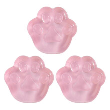 (Pink) 3Pcs Stress Relief Cat Paw Fidget Toys